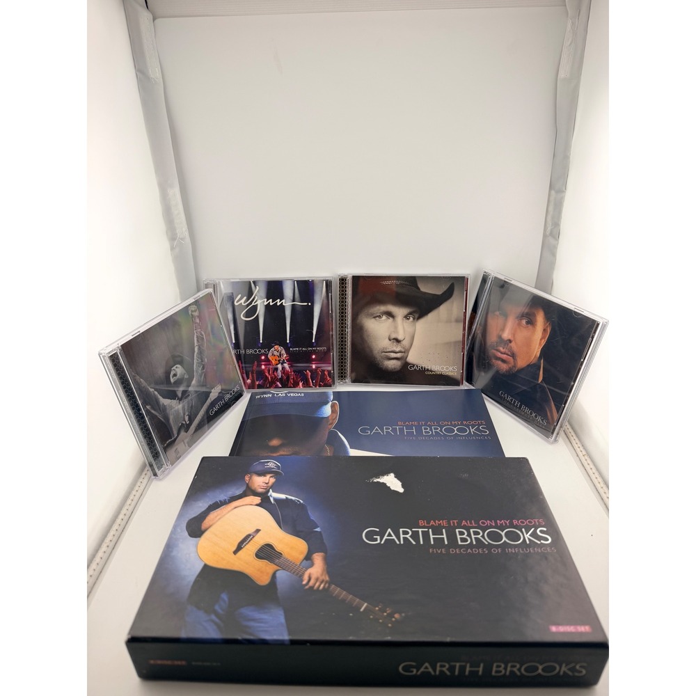 Garth Brooks Blame It All On My Roots Five Decades of Influences 8 Disc Box Set